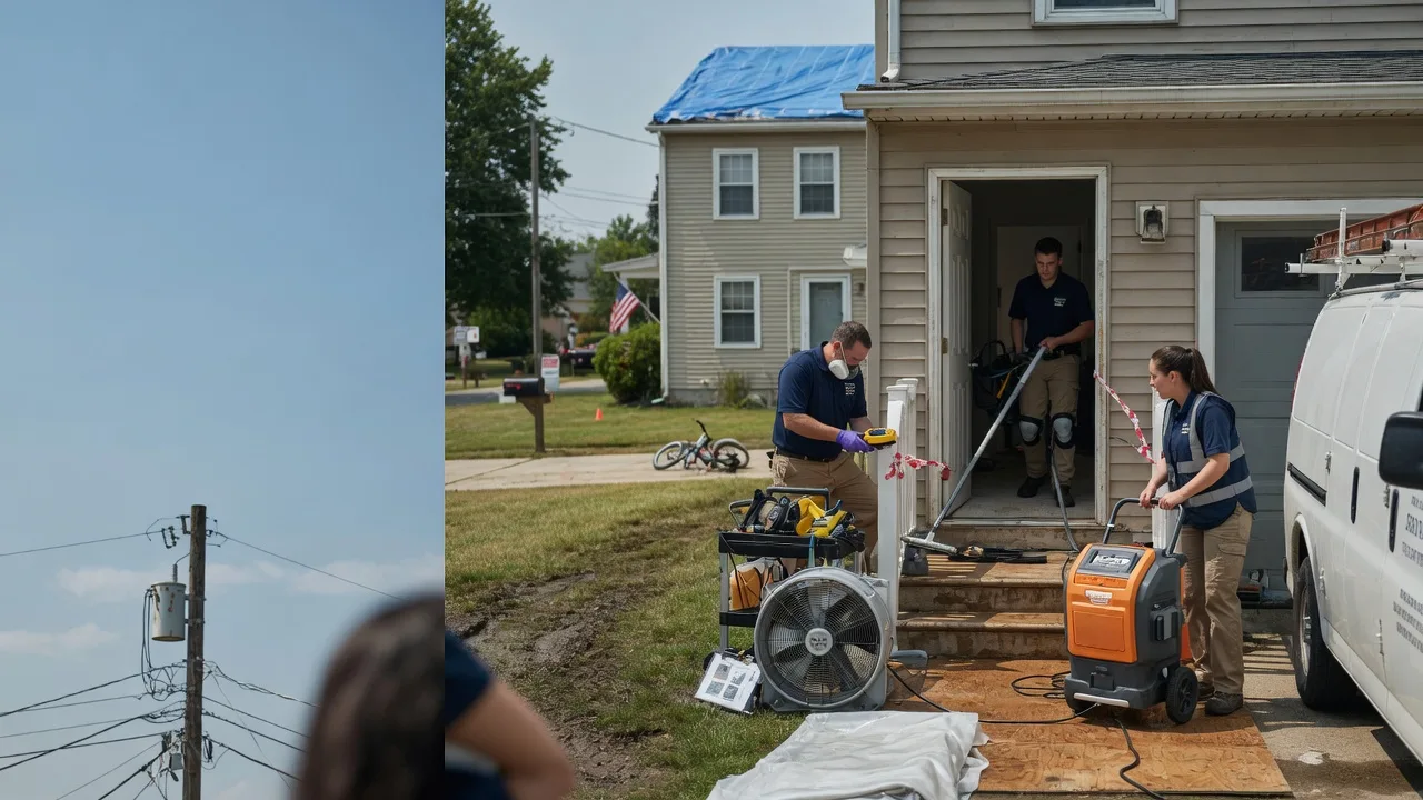 Water Damage Repair in Peosta, IA near me